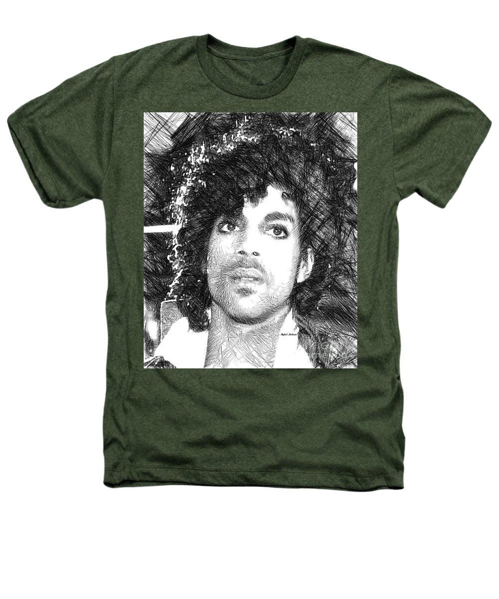 Heathers T-Shirt - Prince - Tribute Sketch In Black And White 3