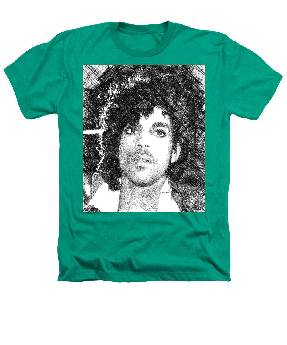 Heathers T-Shirt - Prince - Tribute Sketch In Black And White 3