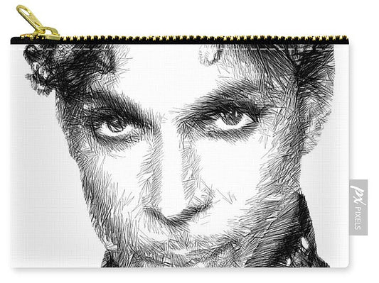 Carry-All Pouch - Prince - Tribute Sketch In Black And White