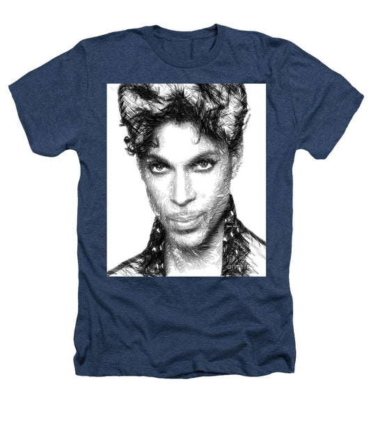 Heathers T-Shirt - Prince - Tribute Sketch In Black And White