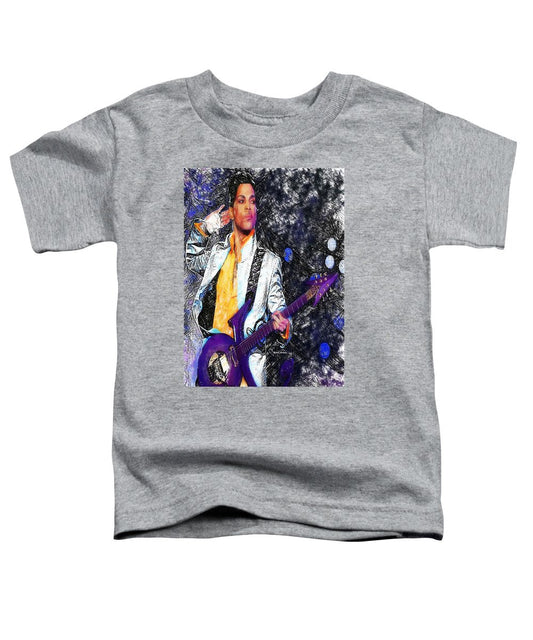 Toddler T-Shirt - Prince - Tribute With Guitar