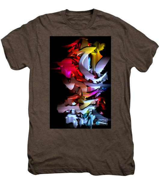 Process With Painting - Men's Premium T-Shirt