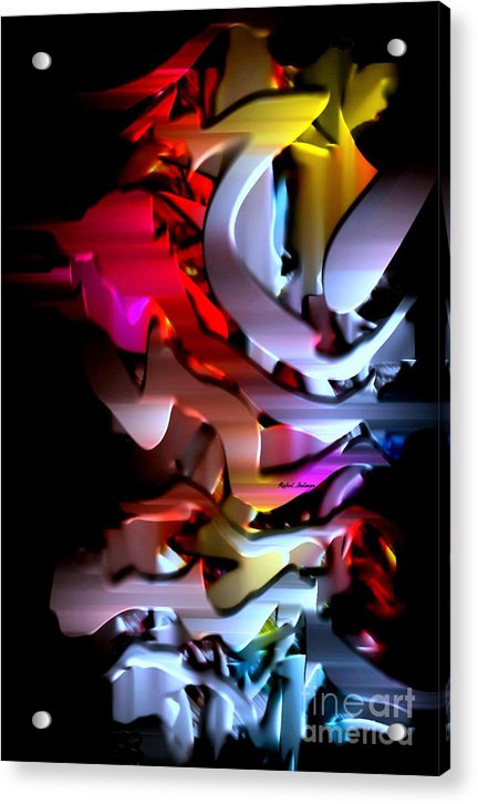 Process With Painting - Acrylic Print