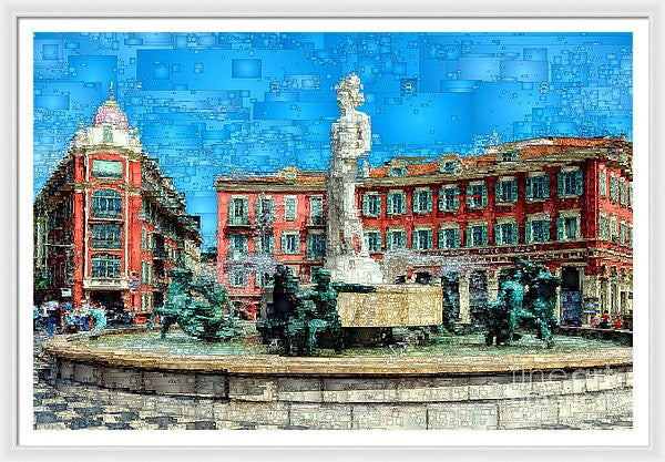 Framed Print - Promenade Of The English, Nice France