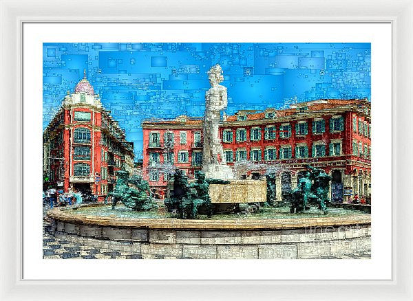 Framed Print - Promenade Of The English, Nice France