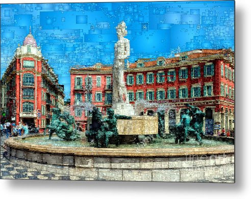 Metal Print - Promenade Of The English, Nice France