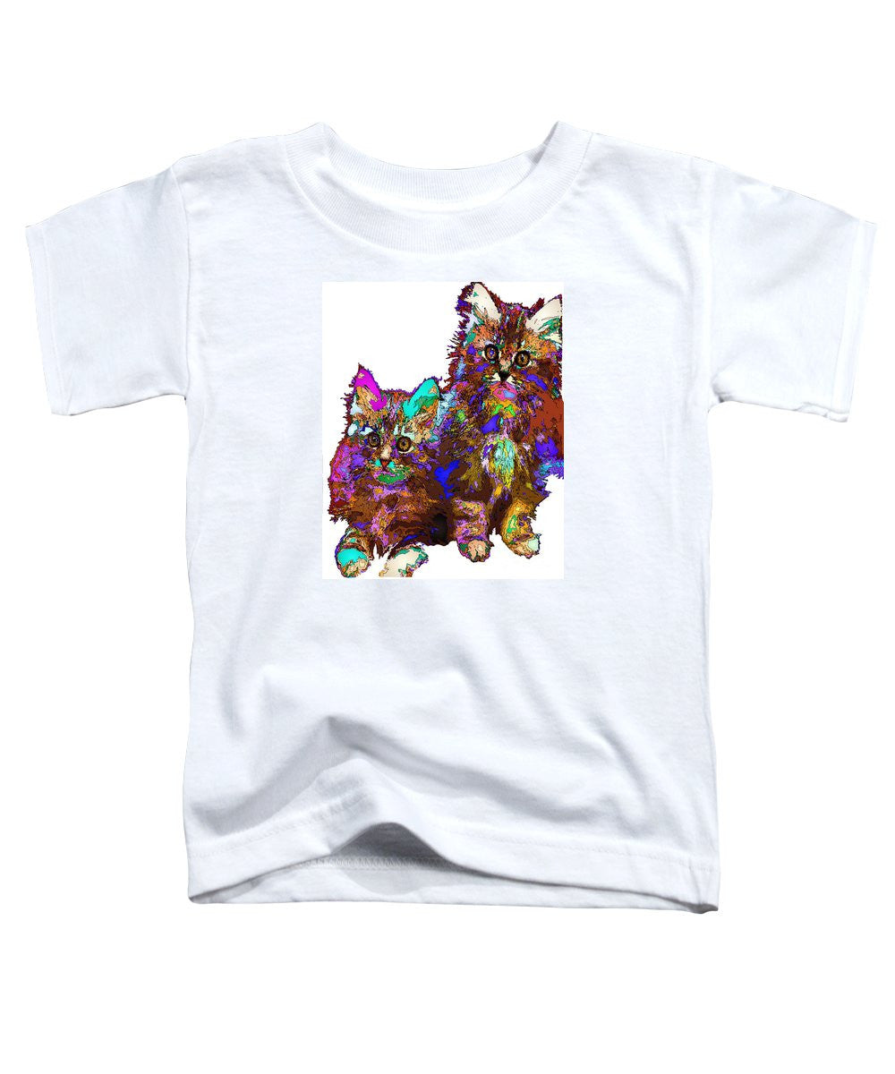 Toddler T-Shirt - Pumpkin And Sophie. Pet Series