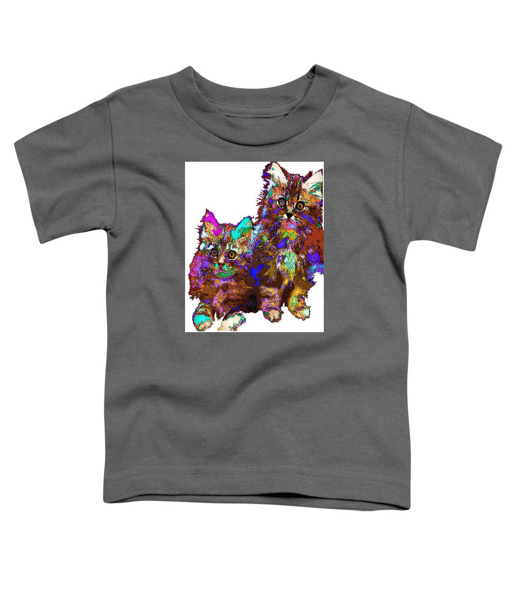 Toddler T-Shirt - Pumpkin And Sophie. Pet Series