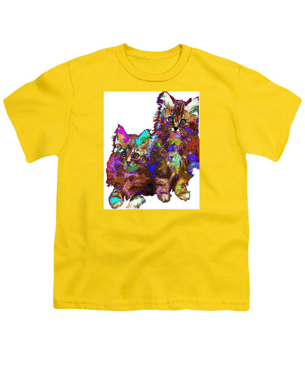 T-shirt pour jeunes - Pumpkin And Sophie. Série Pet