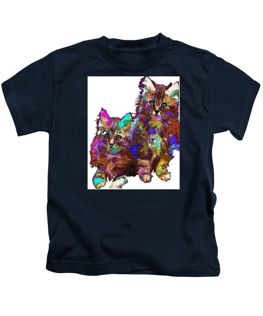 Kids T-Shirt - Pumpkin And Sophie. Pet Series