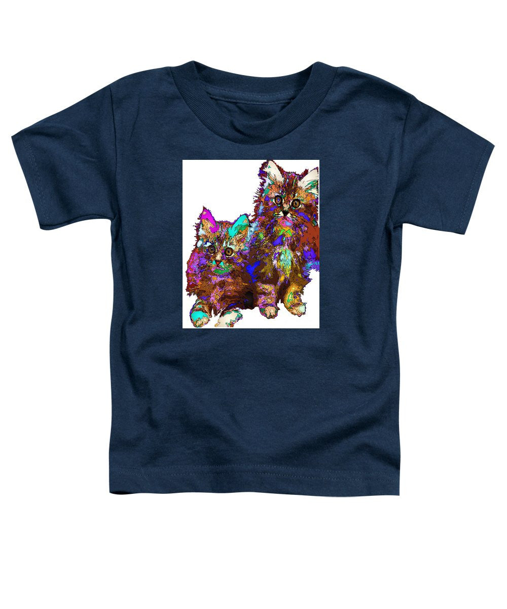 Toddler T-Shirt - Pumpkin And Sophie. Pet Series