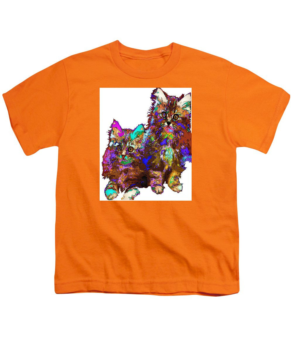 T-shirt pour jeunes - Pumpkin And Sophie. Série Pet