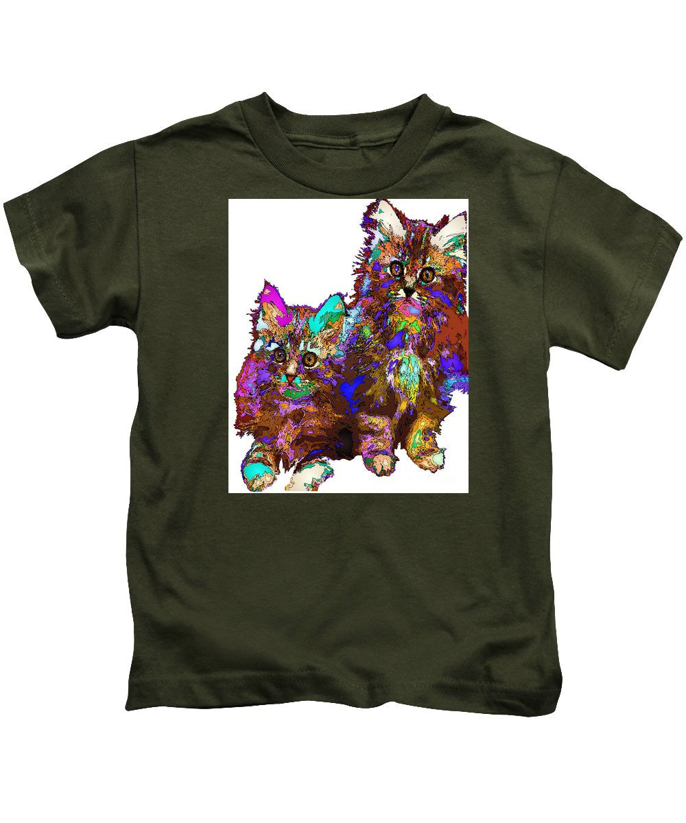 Kids T-Shirt - Pumpkin And Sophie. Pet Series