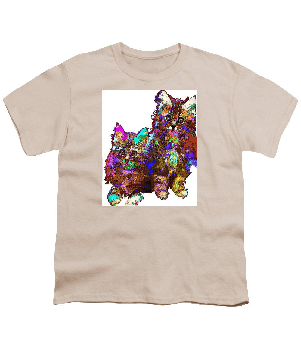 T-shirt pour jeunes - Pumpkin And Sophie. Série Pet