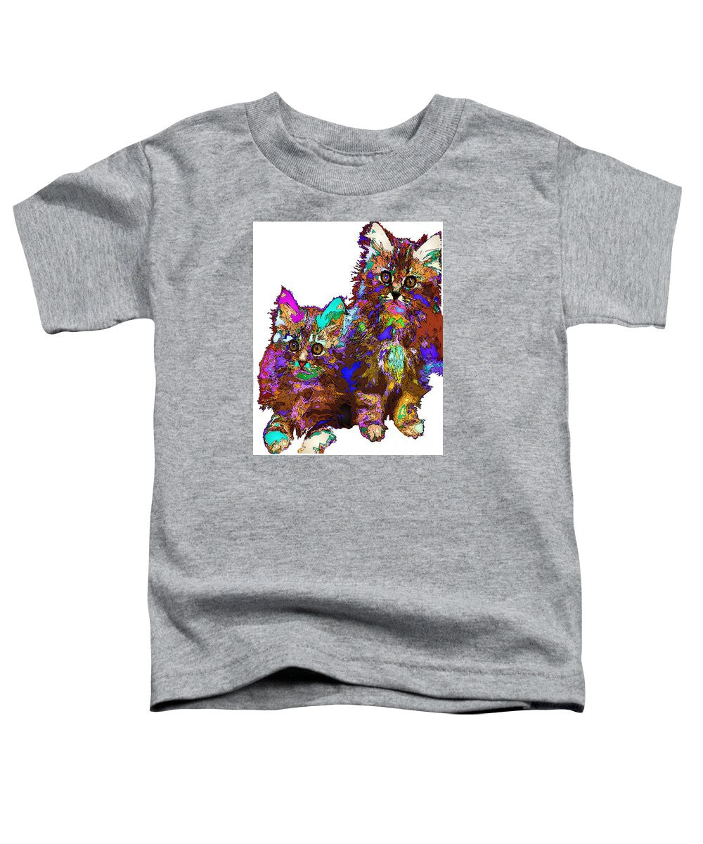 Toddler T-Shirt - Pumpkin And Sophie. Pet Series