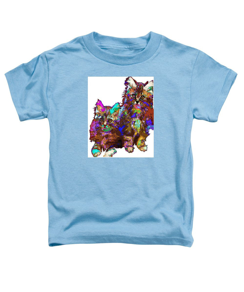 Toddler T-Shirt - Pumpkin And Sophie. Pet Series