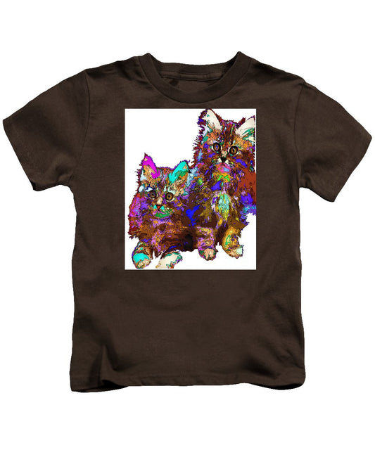 Kids T-Shirt - Pumpkin And Sophie. Pet Series