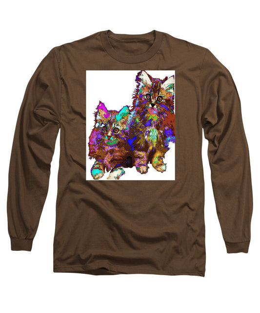 Long Sleeve T-Shirt - Pumpkin And Sophie. Pet Series