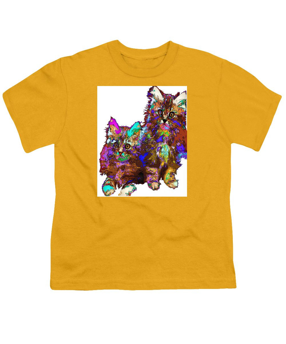 T-shirt pour jeunes - Pumpkin And Sophie. Série Pet