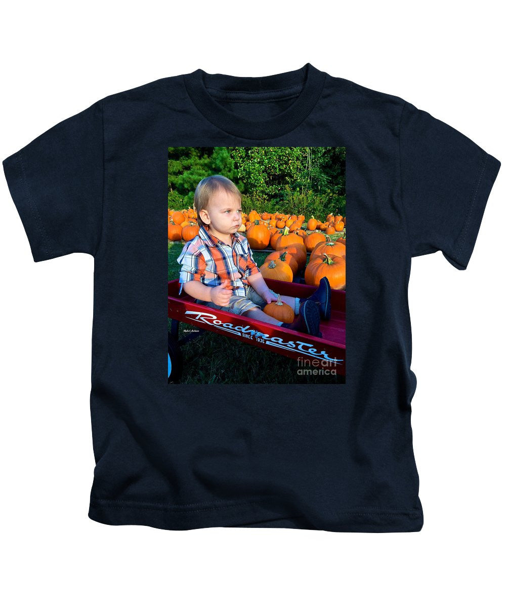 Kids T-Shirt - Pumpkin Patch Hay Ride