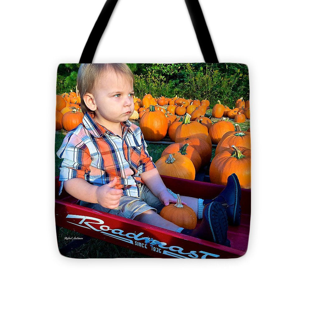 Tote Bag - Pumpkin Patch Hay Ride