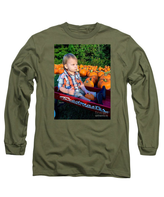 Long Sleeve T-Shirt - Pumpkin Patch Hay Ride