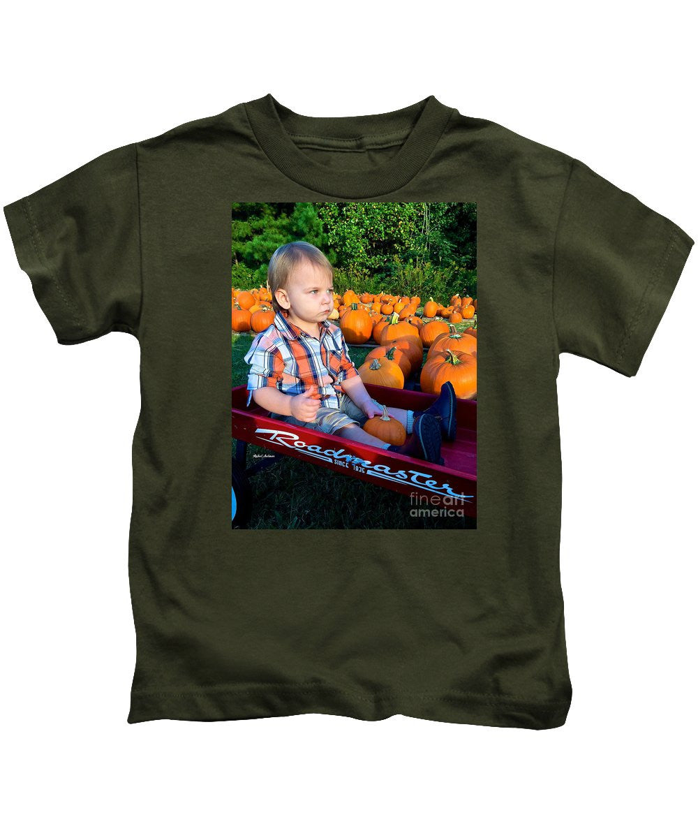 Kids T-Shirt - Pumpkin Patch Hay Ride