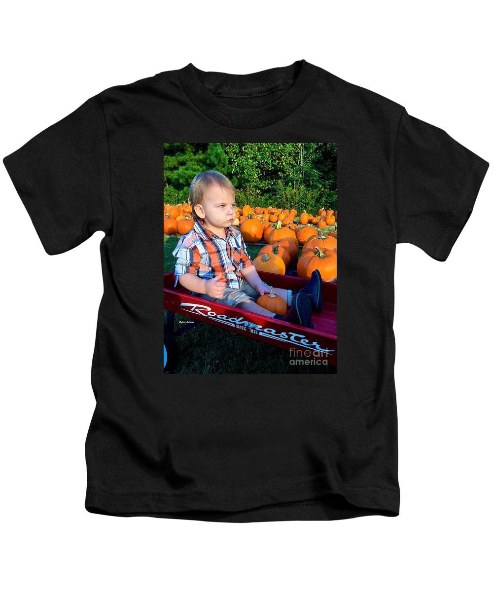 Kids T-Shirt - Pumpkin Patch Hay Ride