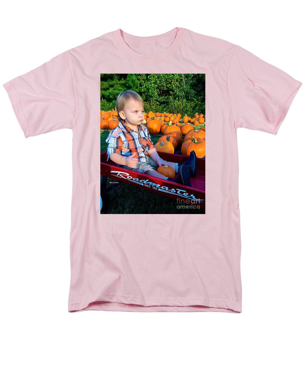 Men's T-Shirt  (Regular Fit) - Pumpkin Patch Hay Ride