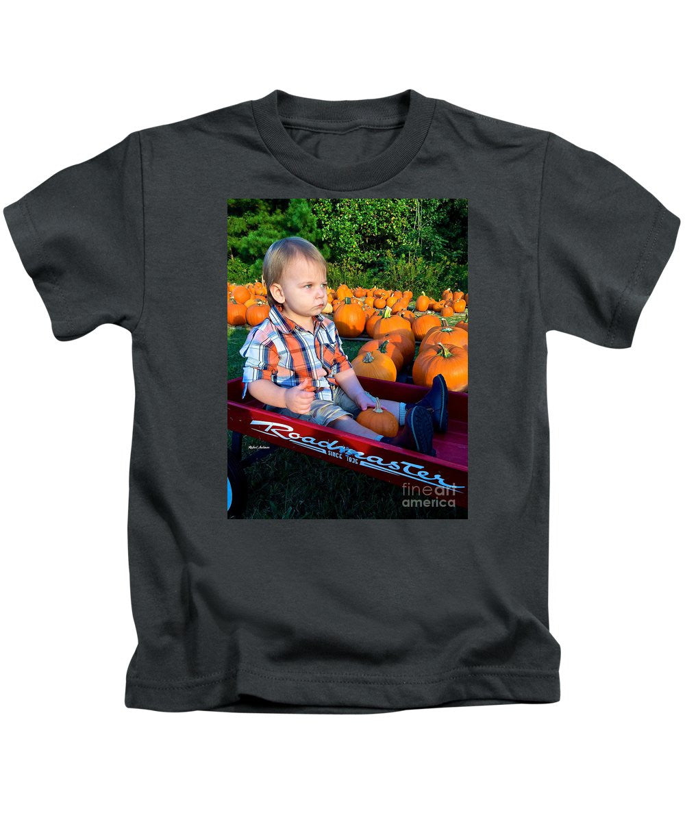 Kids T-Shirt - Pumpkin Patch Hay Ride