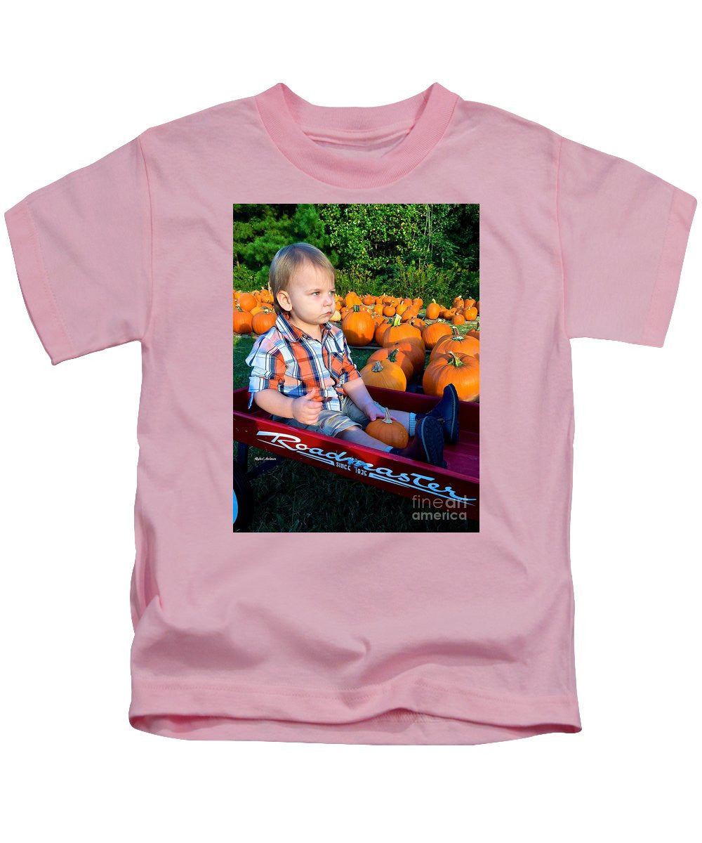 Kids T-Shirt - Pumpkin Patch Hay Ride