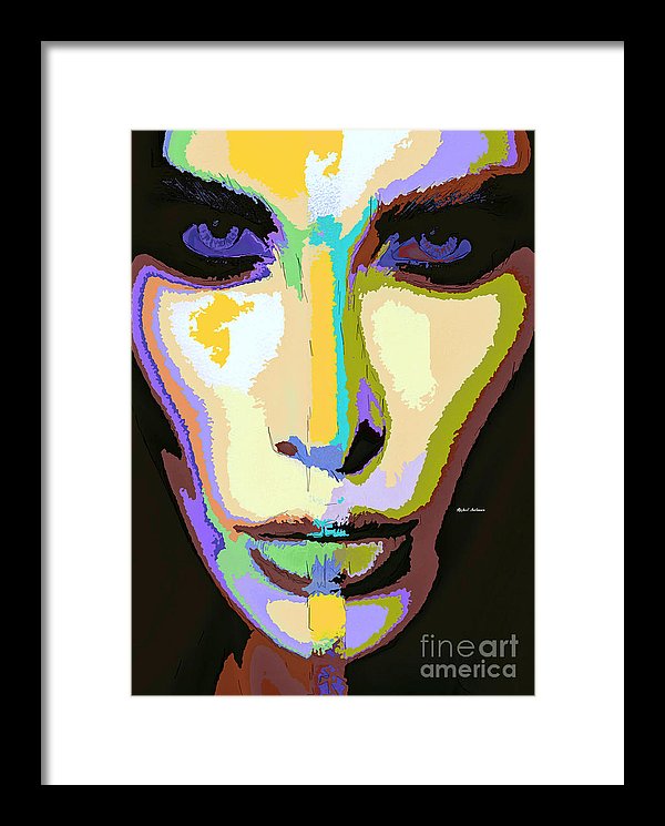 Purple Eyes - Framed Print