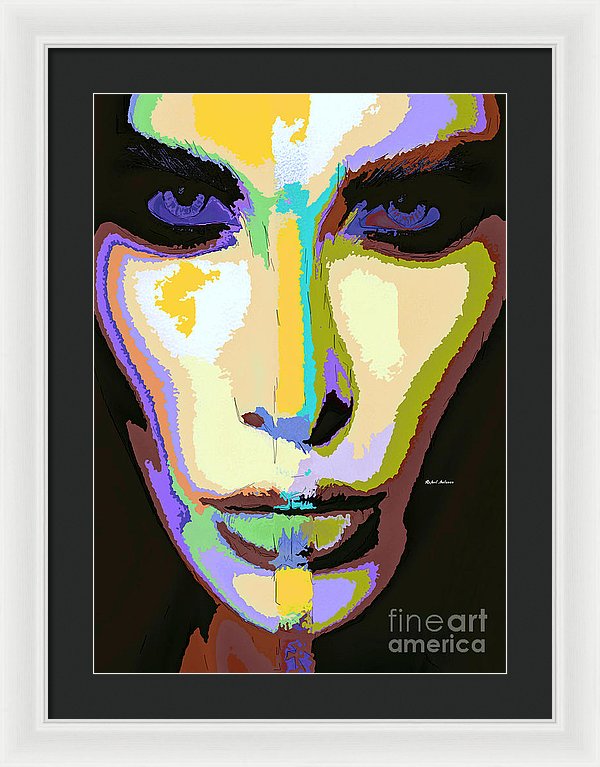 Purple Eyes - Framed Print