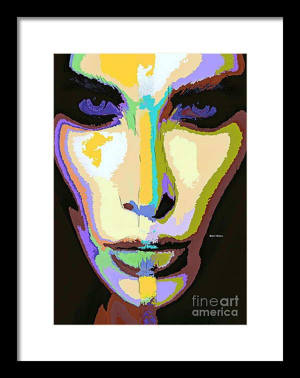 Purple Eyes - Framed Print