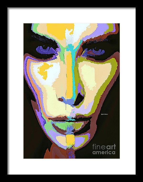 Purple Eyes - Framed Print