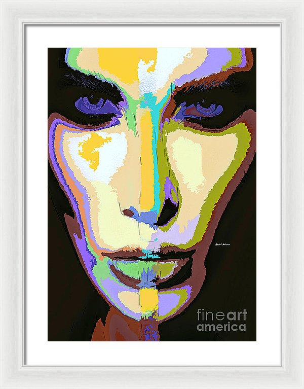 Purple Eyes - Framed Print