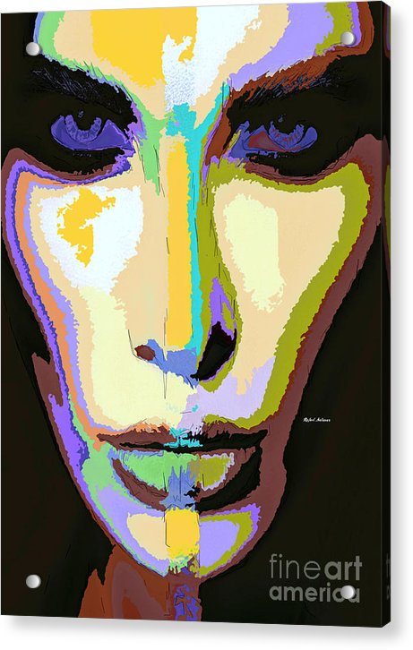 Purple Eyes - Acrylic Print