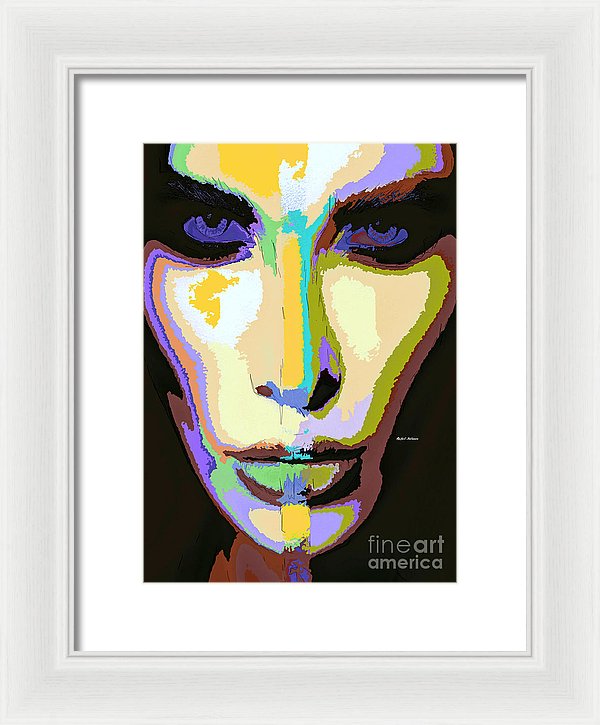 Purple Eyes - Framed Print