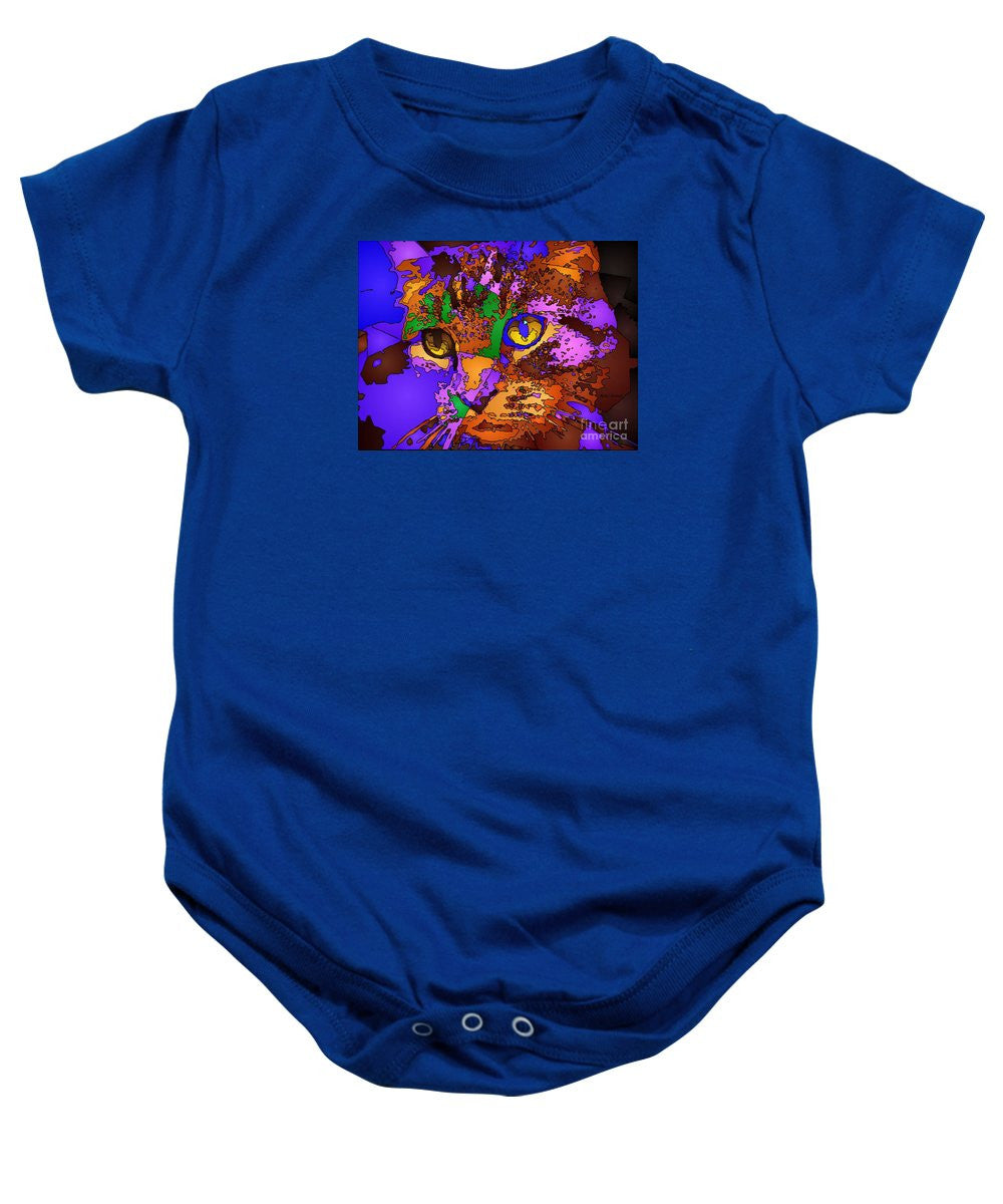 Baby Onesie - Purple Love. Pet Series