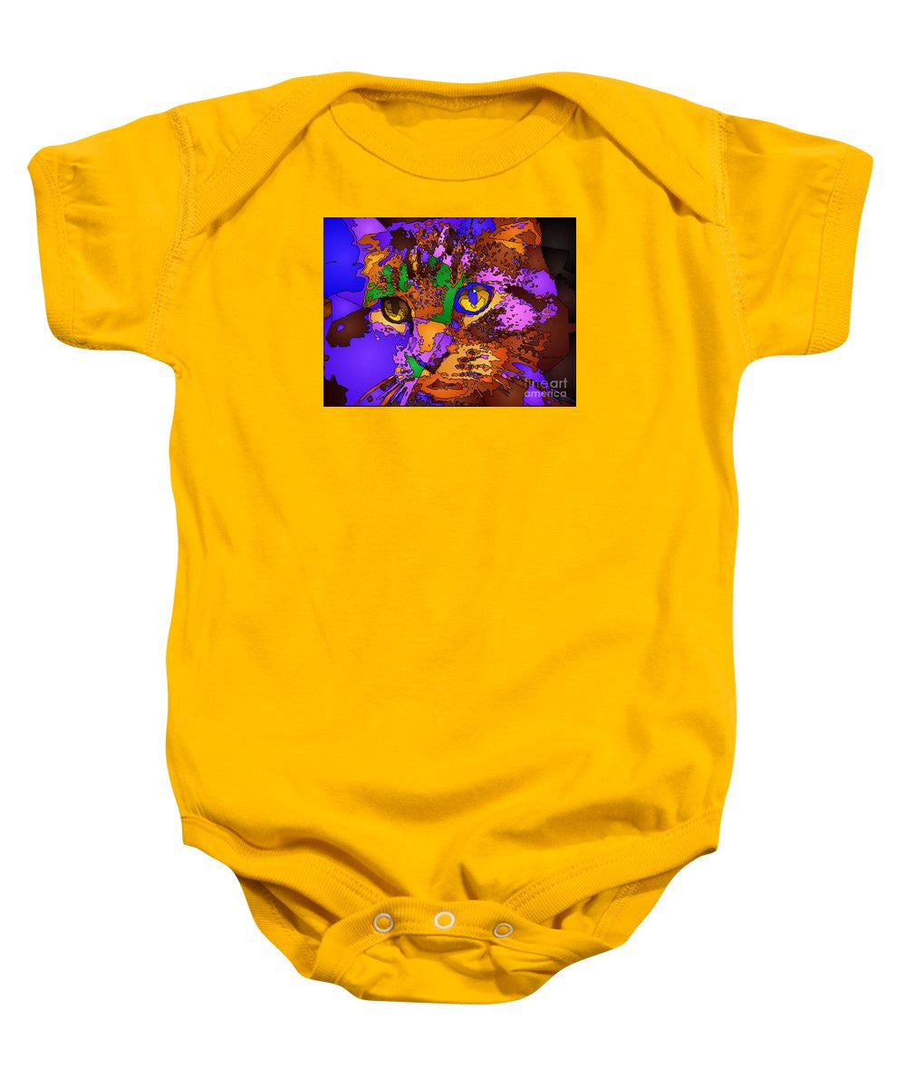 Baby Onesie - Purple Love. Pet Series