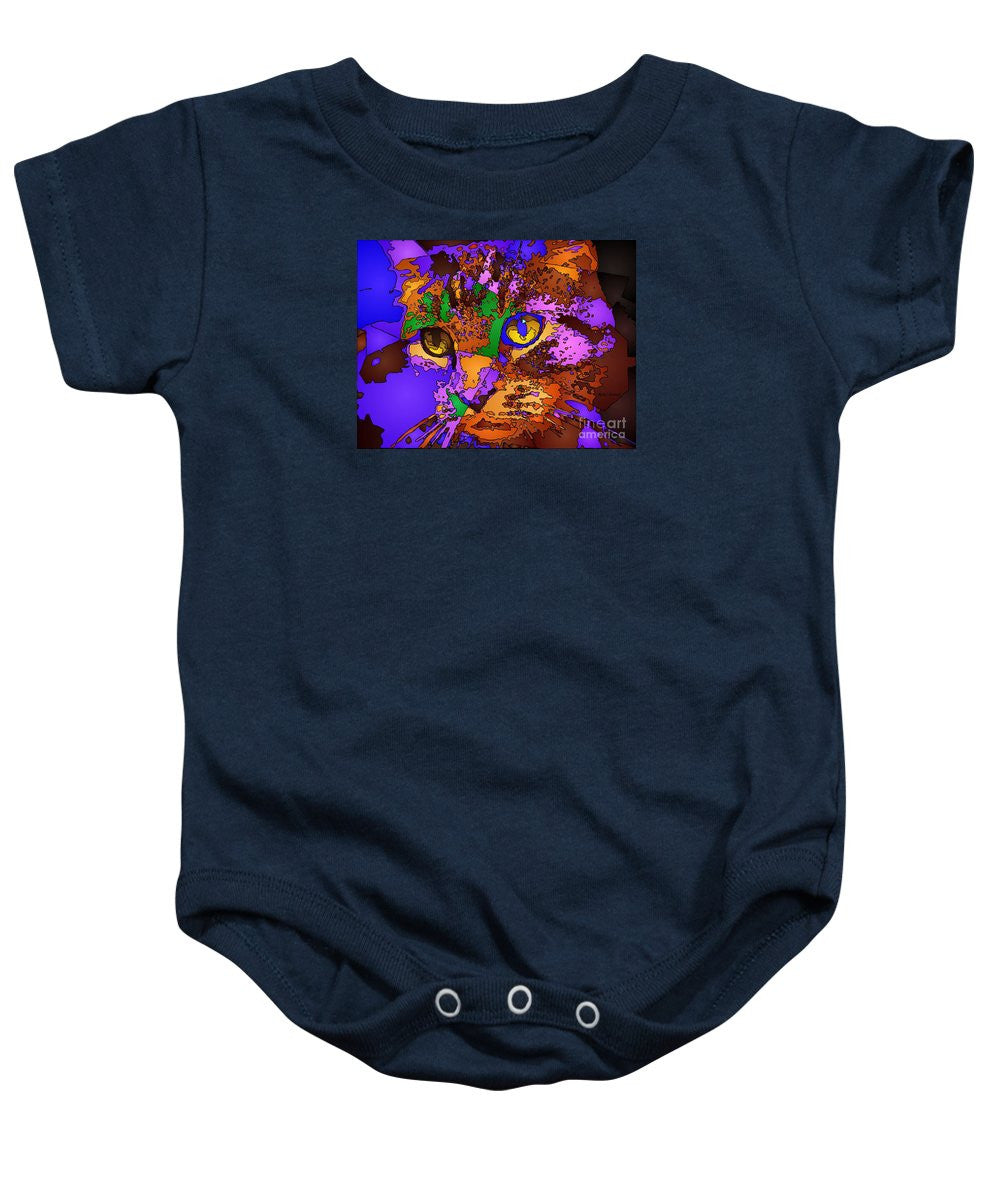 Baby Onesie - Purple Love. Pet Series