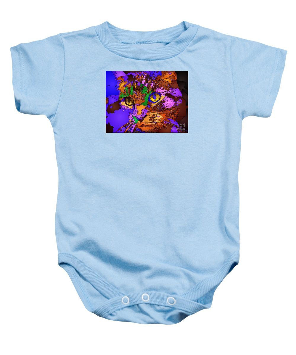 Baby Onesie - Purple Love. Pet Series