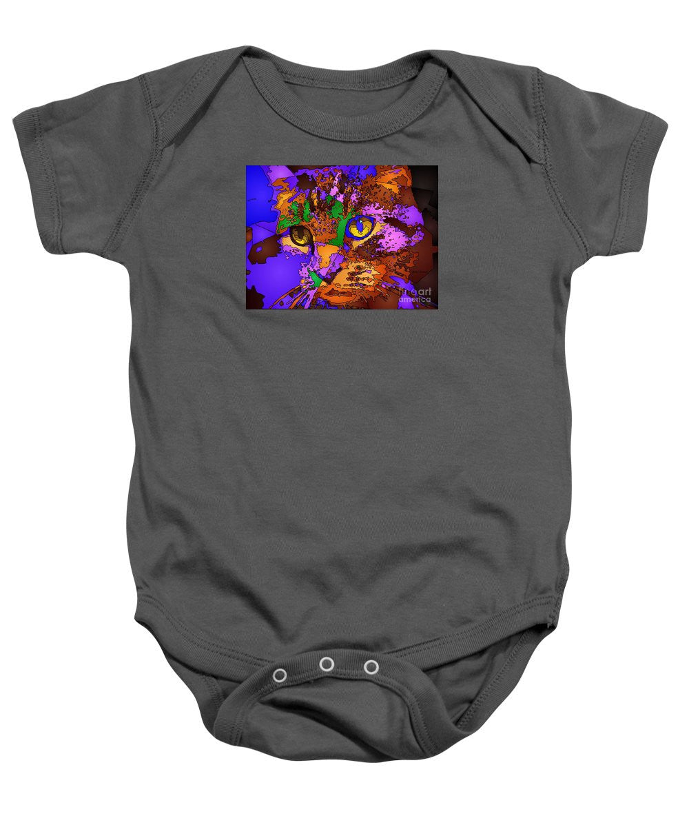 Baby Onesie - Purple Love. Pet Series