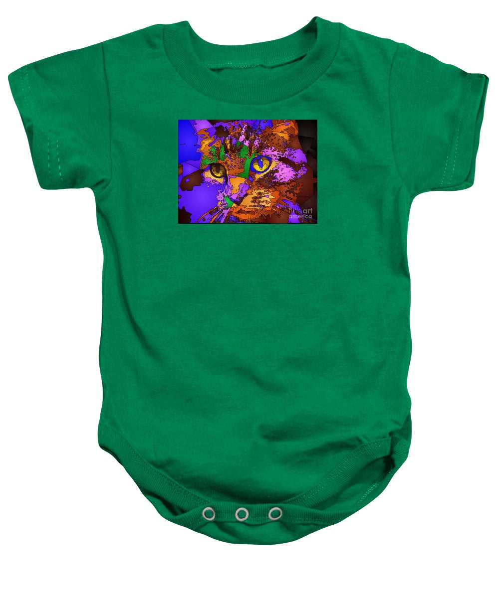 Baby Onesie - Purple Love. Pet Series