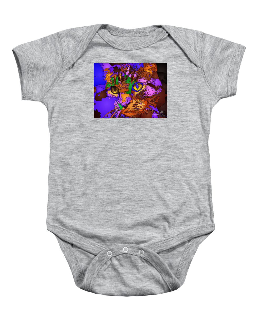 Baby Onesie - Purple Love. Pet Series