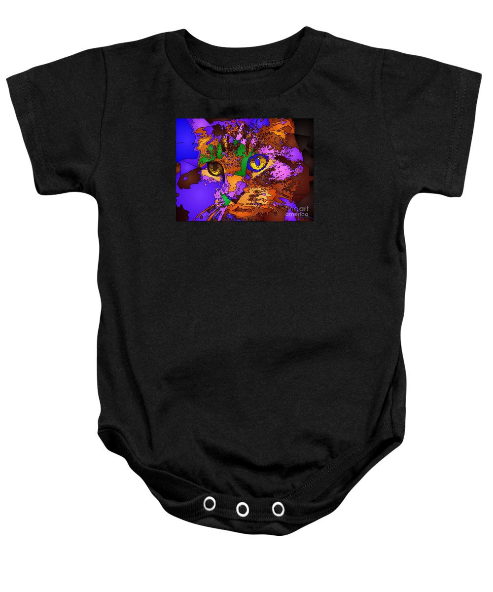 Baby Onesie - Purple Love. Pet Series