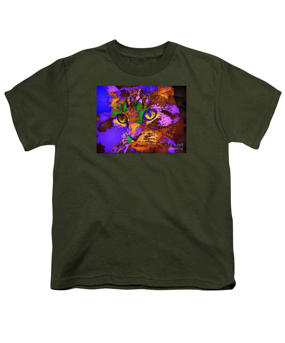 Youth T-Shirt - Purple Love. Pet Series