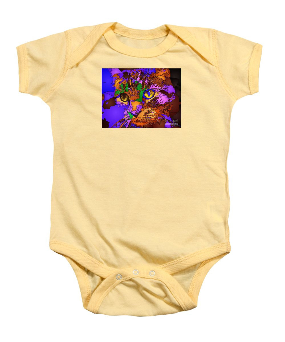 Baby Onesie - Purple Love. Pet Series