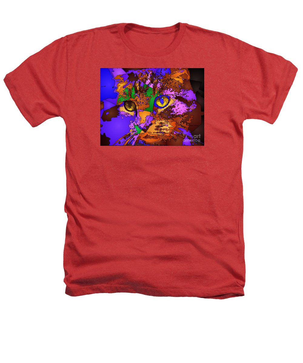 Heathers T-Shirt - Purple Love. Pet Series