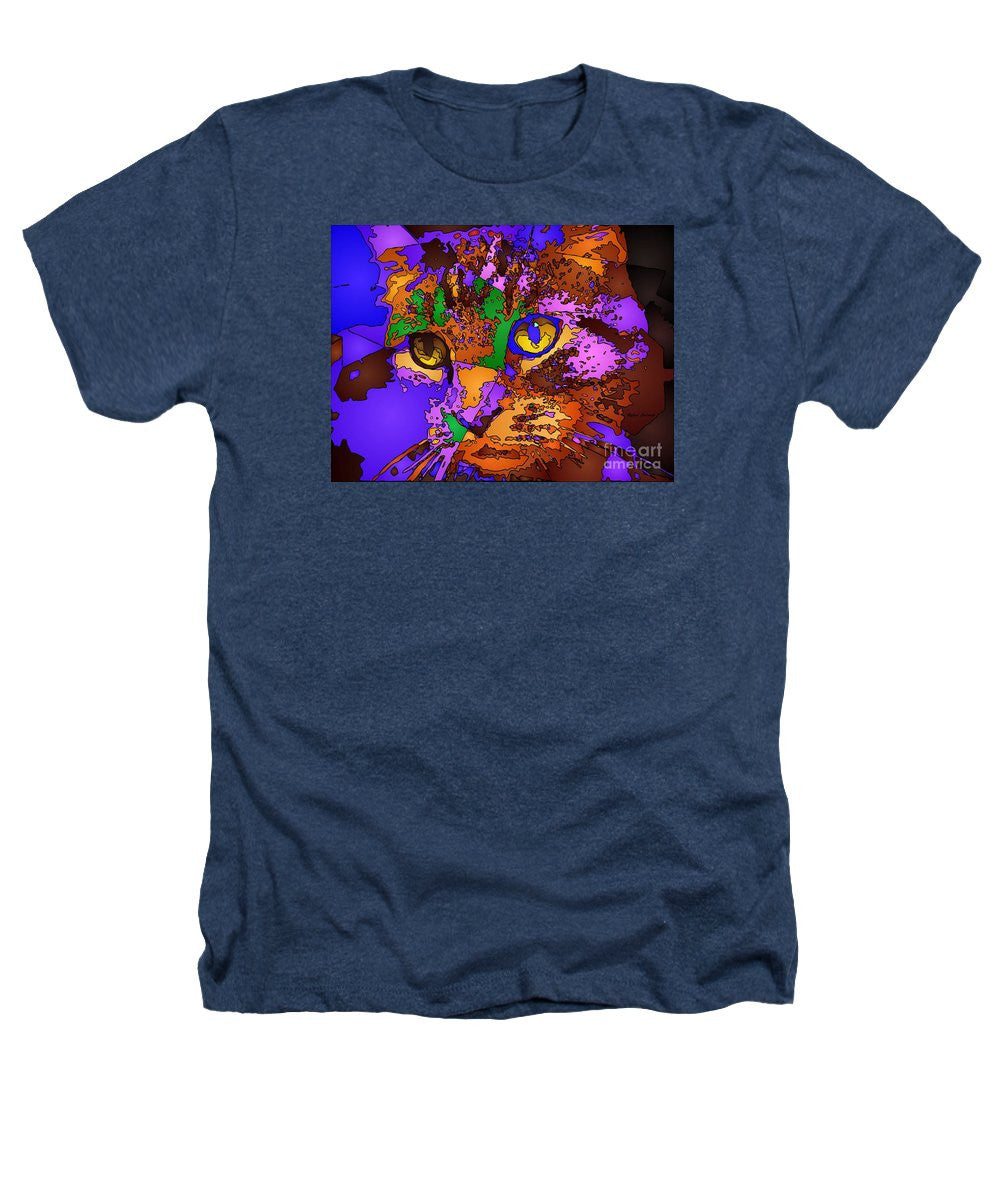 Heathers T-Shirt - Purple Love. Pet Series